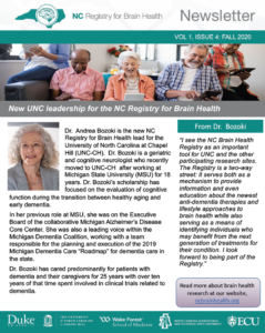 Fall 2020 Newsletter