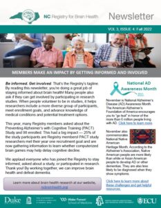 Fall 2022 Newsletter