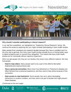 Summer 2025 Newsletter